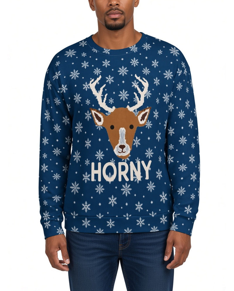 Horny Reindeer - Blue