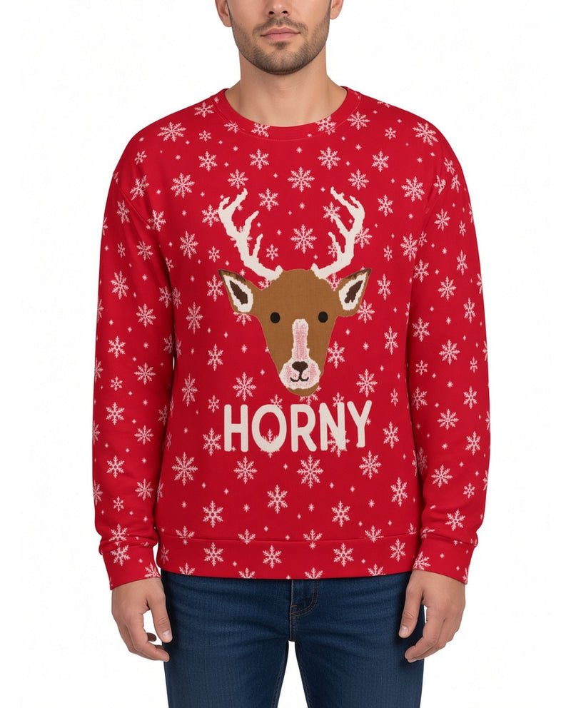 Horny Reindeer - Red